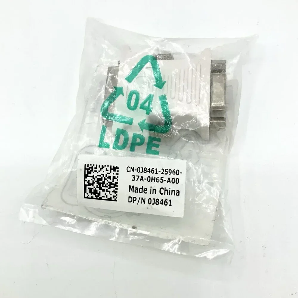 Dell DP/N 0J8461 DVI VGA Video Adapter Converters CN-0J8461-25960-37A-0H65 - NEW